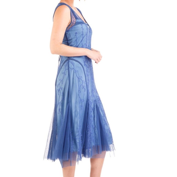 Periwinkle 20s inspired dress - Picture 8 of 9